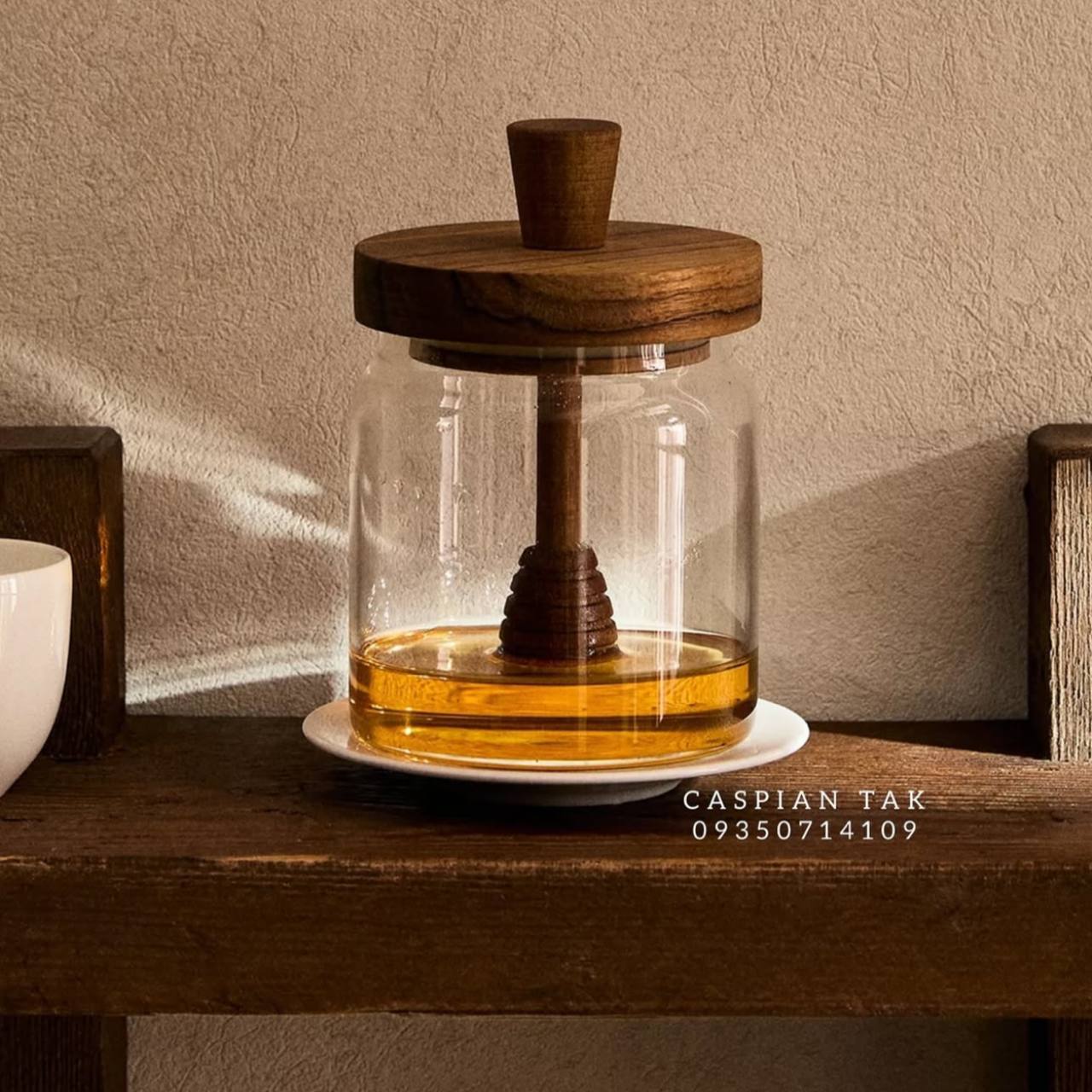 برطمان عسل خشب Zara Home –