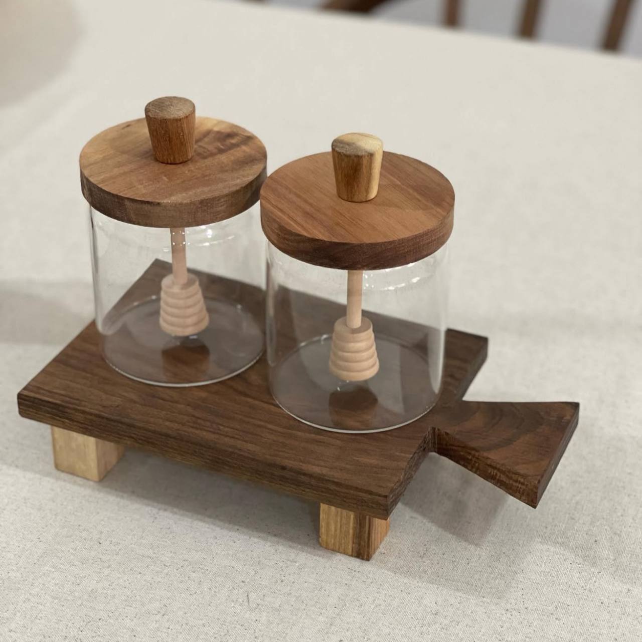 برطمان عسل خشب Zara Home –