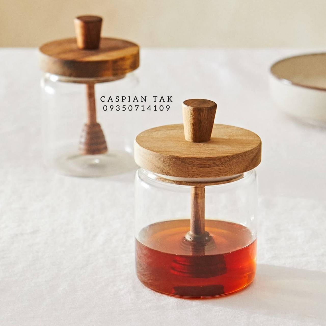 برطمان عسل خشب Zara Home –