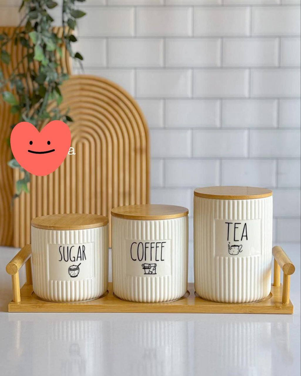 طقم  بورسلين مضلع