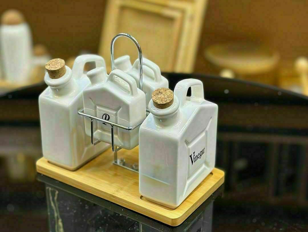 طقم زياته خزف قاروره