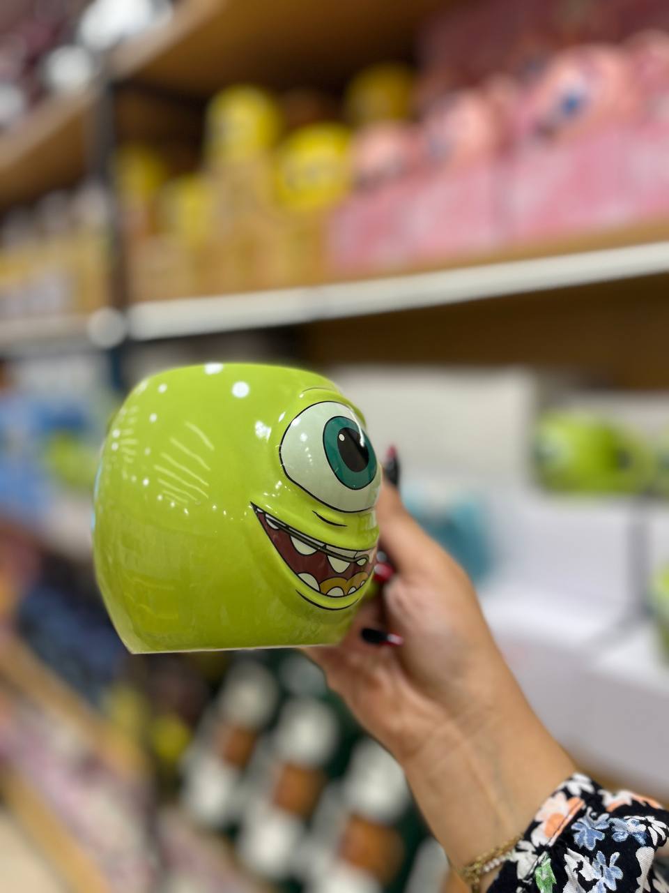 مج بورسلين أخضر فسفوري