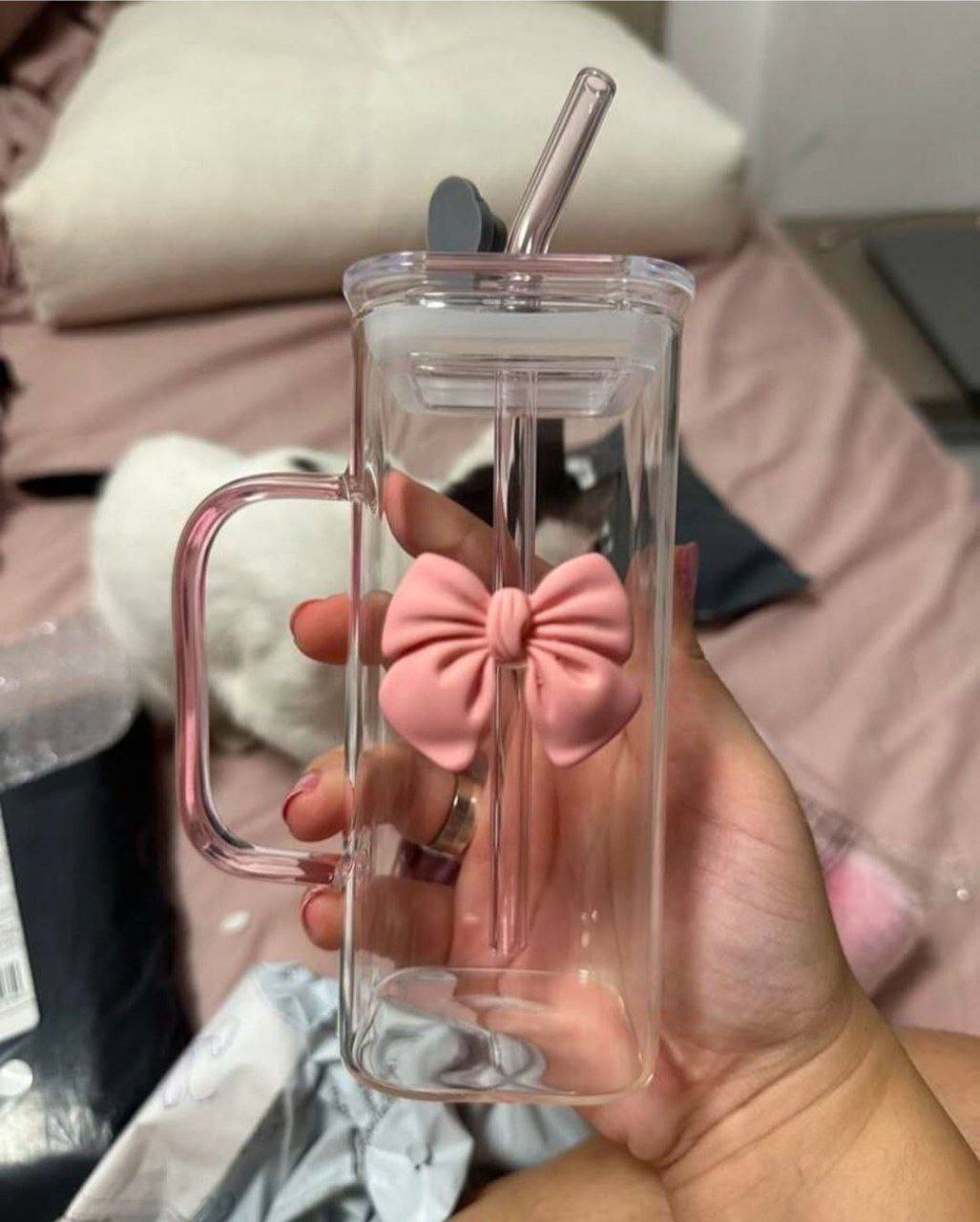 مج زجاج فيونكه