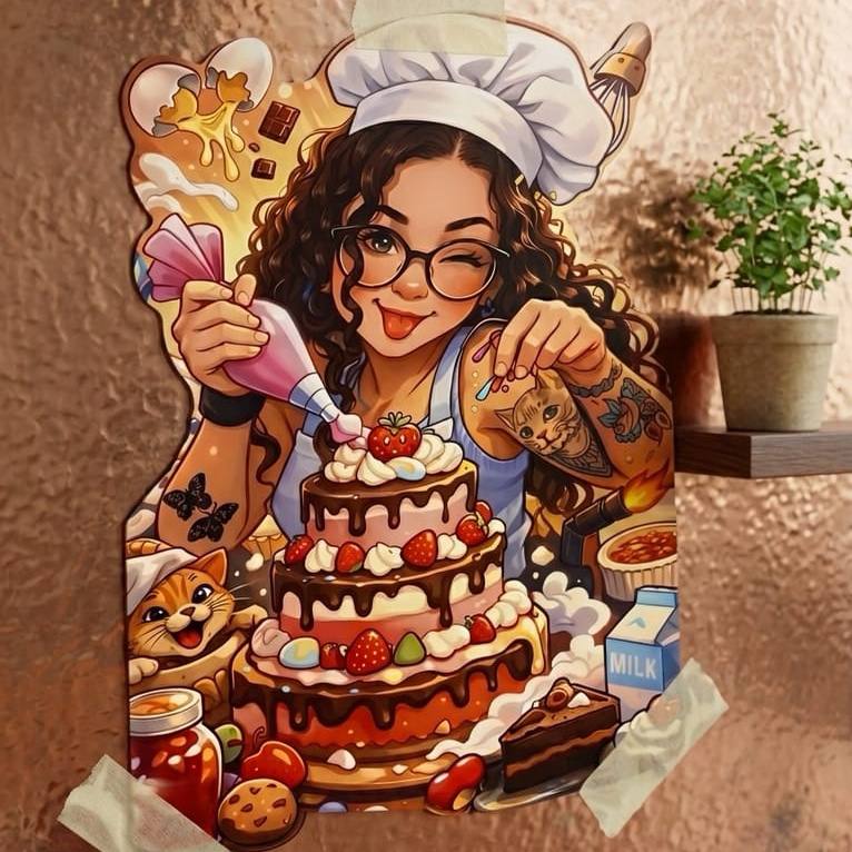 تابلوه ديكور للمطبخ مصنوع من الخشب